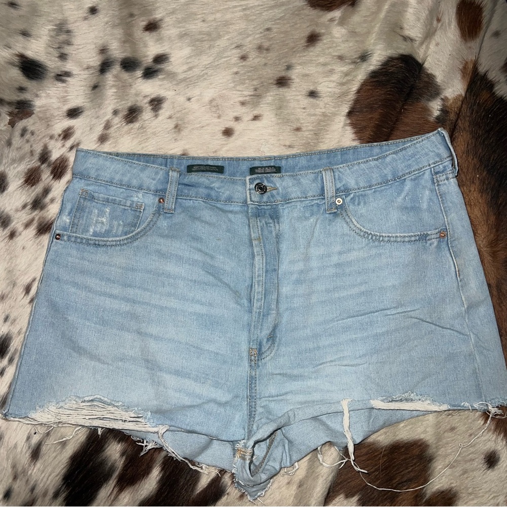 Jean shorts